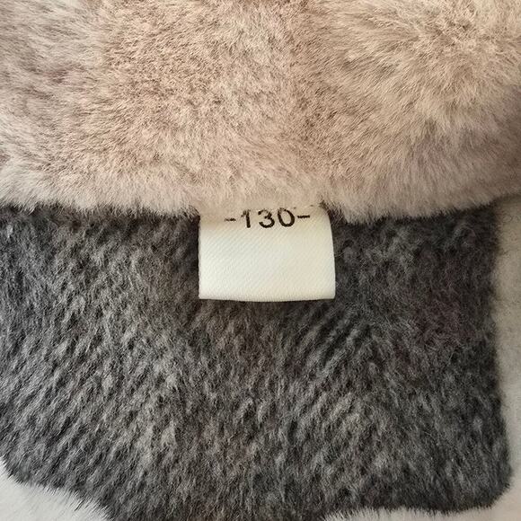 SHEIN Boys Plaid Fur Collar Jacket Sz 8 - Picture 4 of 4